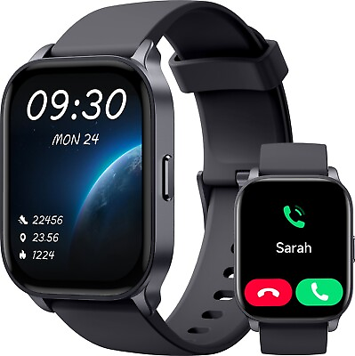 #ad Smart Watch For Men Women 2.01quot; Waterproof Smartwatch Bluetooth iPhone Samsung