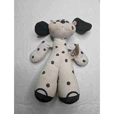 #ad Vintage 1989 Applause Plush Stuffed Dog Spotted Dalmatian by Dustyn Schear