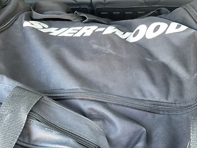 #ad Sher Wood Large hockey equipment bag Duffel Bag EUC