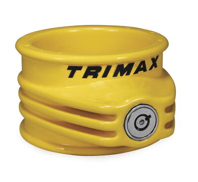 #ad Trimax 5th Wheel Trailer Lock Yellow TFW55