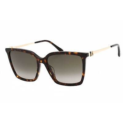 #ad Jimmy Choo Women#x27;s Sunglasses Acetate Frame Brown Gradient Lens TOTTA G S 0086