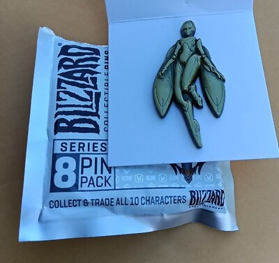 #ad Blizzard Collectable Pins Series 8 Echo Gold Chase Variant 2018
