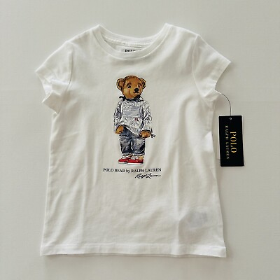 #ad Polo Ralph Lauren 2T Toddler Boy Girl Bear Top Shirt $35.00