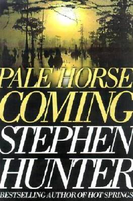#ad Pale Horse Coming Hardcover By Hunter Stephen GOOD