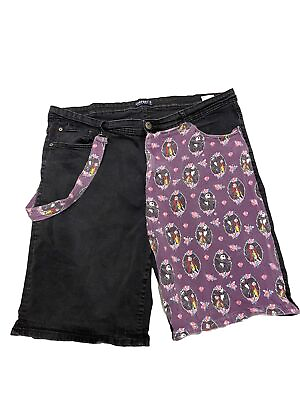 #ad Nightmare Before Christmas Vintage Shorts 44quot; XXL Company Eighty One RARE