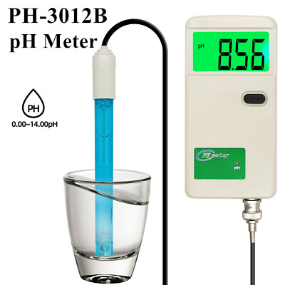 #ad High Precision PH 3012B pH Meter Tester Monitor Water Quality Acidity