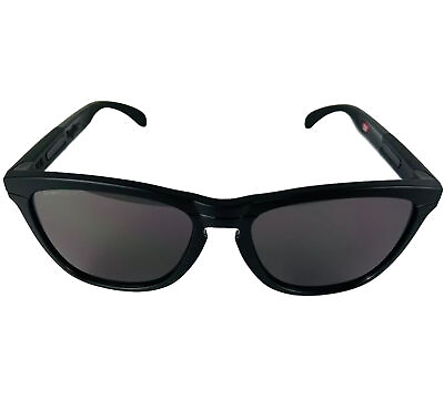 #ad NEW Oakley Sunglasses 0009284 Frogskins Range Prizm Gray Lenses matte black