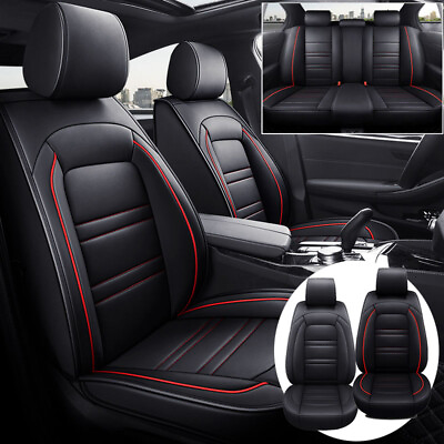 #ad For Dodge Ram 1500 2009 2023 2500 3500 2 5 Seats Car Seat Cover Full Set Cushion