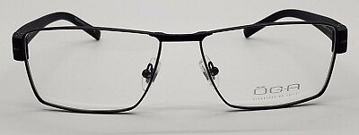 #ad OGA Morel 7921O Black Green NN040 Metal Eyeglasses Frame 57 16 140 France New