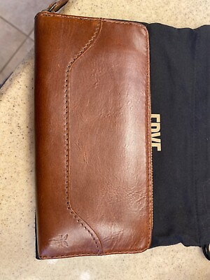 #ad frye wallet women leather