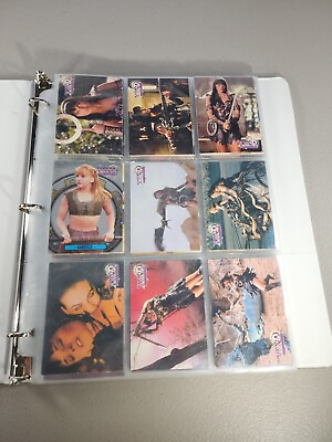 #ad XENA WARRIOR PRINCESS SERIES 1 Topps 1998 Complete Trading Card Set LUCY LAWLESS