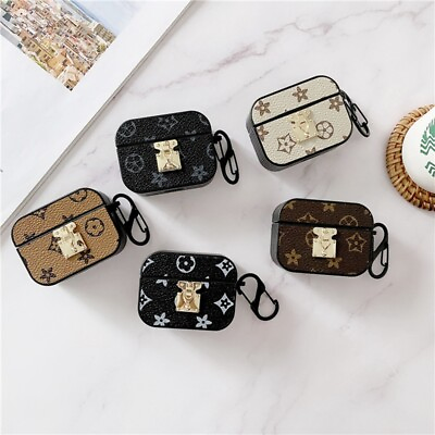 #ad For Airpods 3rd generation Pro 2 1 Retro Leather Shockproof Airpods Case Cover