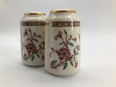 #ad GORHAM Salt and Pepper Shakers Lead Free Hand Banded 24K Gold. NEW