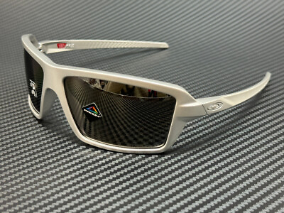 #ad OAKLEY OO9129 12 Silver Prizm Black Men#x27;s 63 mm Sunglasses
