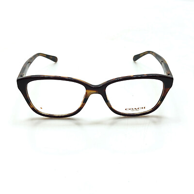 #ad NEW Coach HC6103 5478 Oxblood Burgundy Tortoise Prescription Eyeglasses Frames
