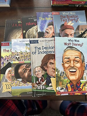#ad 8 Who Is What Is Non Fiction Kids Chapter Books For Ages 8 1 2 Who Was