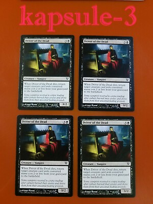 #ad 4x Driver of the Dead Avacyn Restored MTG Magic Cards