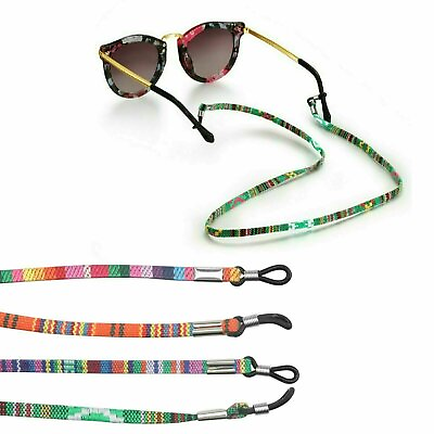 #ad Adjustable Sunglasses Neck Cord Strap Eyeglass Glasses String Lanyard Holder $2.39