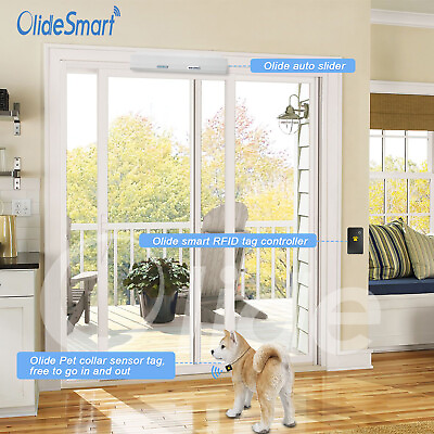 #ad Automatic Door Slider with Pet Collar Sensor Tags