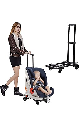 #ad Car Seat Travel Carts Stroller with Wheels for Air Travel Light and Portable