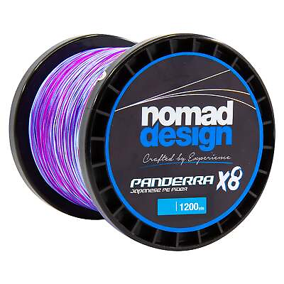#ad Nomad Design Pandera 8X Braid 8 Carrier Multi Color Braided Saltwater Superline