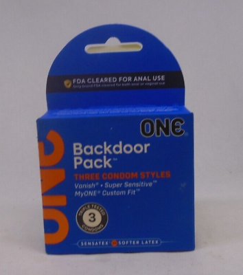 #ad ONE Mixed Three Condom Styles 3 pack 1 box