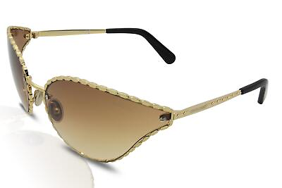 #ad Roberto Cavalli Women#x27;s Sunglasses RC1124 s 30F Gold Brown Lens $127.51