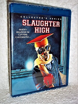 #ad Slaughter High Blu ray 2021 horror Caroline Munro Simon Scuddamore Sally Cross