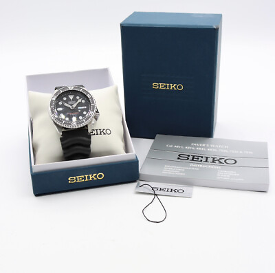 #ad 42mm Seiko SKX007J1 JDM Diver Style Men#x27;s Automatic Wristwatch 7s26 Japan Steel