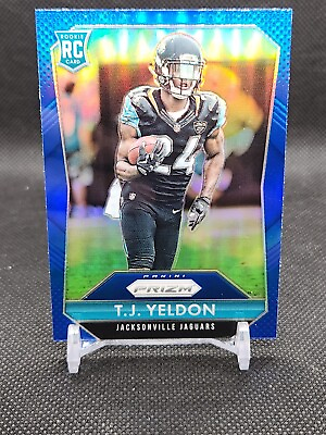 #ad TJ Yeldon 2015 Prizm NFL Rookie RC Blue Prizm #287 Jacksonville Jaguars