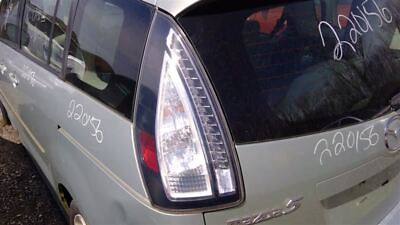#ad Driver Tail Light Clear And Silver Lens Black Border Fits 08 10 MAZDA 5 110893