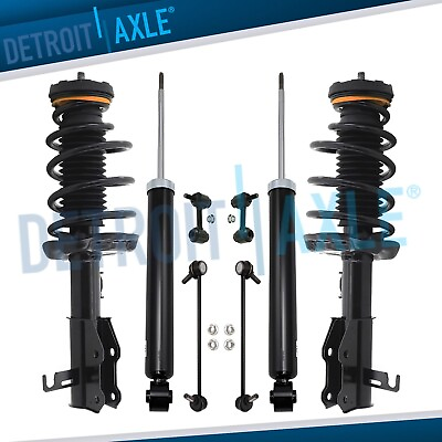 #ad FWD Front Struts Rear Shocks Sway Bars Kit for 2011 2016 Buick LaCrosse 2.4L