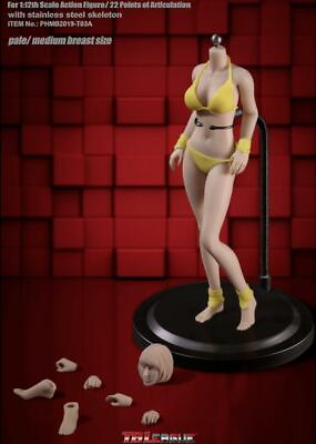 #ad TBLeague PHMB2019 T03A 1 12 Female PALE Seamless Body 6quot; doll Phicen SHFiguarts