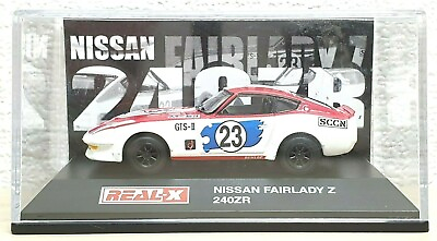 #ad 1 72 Real X NISSAN DATSUN FAIRLADY Z 240ZR #23 RACING SCCN diecast car model