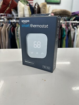 #ad Amazon Smart Thermostat without C Wire Adapter White