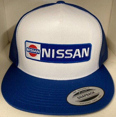 #ad NISSAN Retro TRUCKER Hat Cap Snapback Classic 300zx 240sx Maxima New