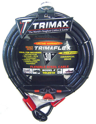 #ad TRIMAX Trimaflex Dual Looped Cable 30#x27; x 10mm