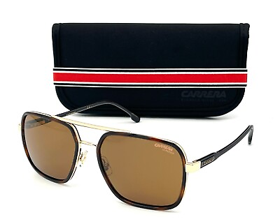 #ad CARRERA CA5256 S J5G Gold Brown 58mm Sunglasses