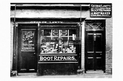 #ad pt6708 Bridlington G Lawty Boot Repair Shop Yorkshire photo 6x4