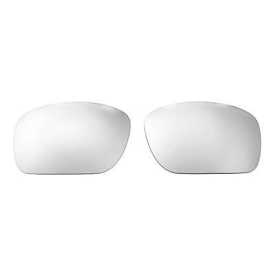 #ad Walleva Titanium Polarized Replacement Lenses For Oakley Shocktube Sunglasses