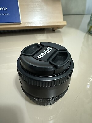 #ad Nikon AF FX NIKKOR 50mm F 1.8D Lens for Nikon DSLR Cameras