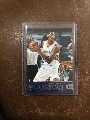 #ad 2013 2014 Anthony Davis #72 Panini New Orleans Pelicans 2nd year card Lakers  $2.99