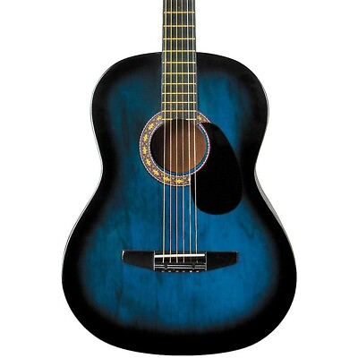 #ad Rogue Starter Acoustic Guitar Blue Burst $59.99