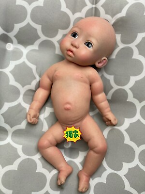 #ad Reborn Baby Dolls 28cm Lifelike Newborn Doll Realistic Girl Dolls Solid Silicone