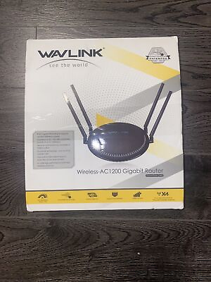 #ad AC1200 Smart WiFi Router Dual Band Gigabit Wireless 1200Mbps Internet Router