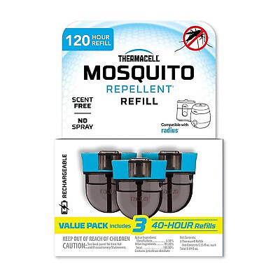 #ad Thermacell 120Hour Rechargeable Mosquito Repeller Refills US Shipments