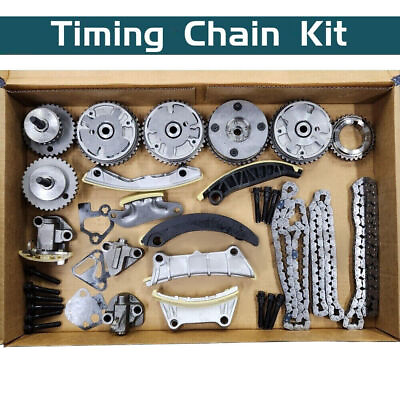 #ad COMPLETE KIT TIMING CHAIN 4VVT CAM PHASER INTamp; EXH for 3.0 3.6L EQUINOX CTS SRX