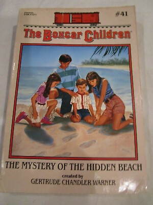 #ad Scholastic The Boxcar Children #41 The Mystery of The Hidden Beach Paperback