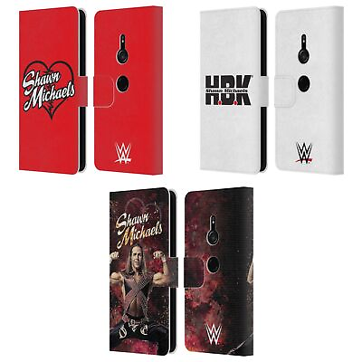 #ad OFFICIAL WWE SHAWN MICHAELS LEATHER BOOK WALLET CASE COVER FOR SONY PHONES 1