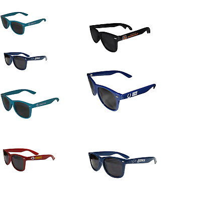 #ad NFL Team Sunglasses BEACHFARER STYLE UV 400 PICK Your Team FREE SHIPPING USA